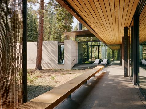 Tom Kundig Designs Truckee California Home With Metal Treehouse For