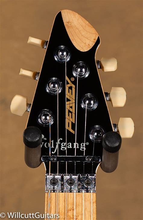 1999 Peavey Wolfgang Standard Black Floyd Rose W Case Willcutt Guitars