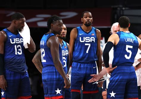2020 Tokyo Olympics Team Usa Beats France In Mens Basketball Final To