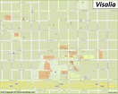 Visalia Map | California, U.S. | Discover Visalia with Detailed Maps