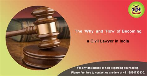 The ‘why And ‘how Of Becoming A Civil Lawyer In India A Quick Glance