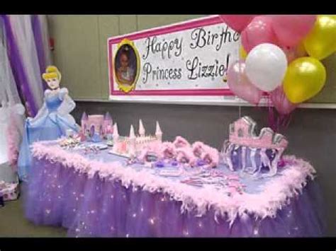 I've listed the princess theme beds and castle beds separately, so be and check those out too. DIY Princess birthday party decorating ideas - YouTube