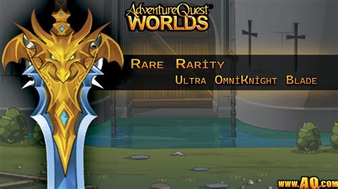 Aqw Rare Ultra Omniknight Blade Aqworlds 2022 Youtube