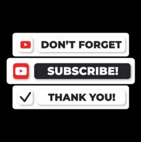 Animated Youtube Like Button Animation Subscribe Button Bell Icon