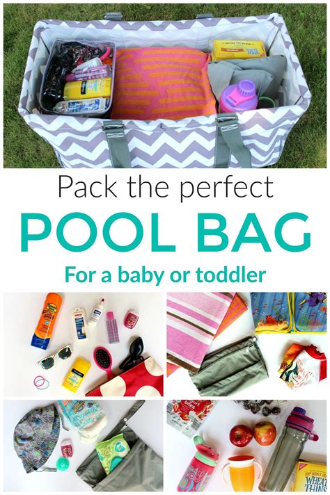 A Perfectly Packed Pool Bag Babytoddler — The Organized Mom Life