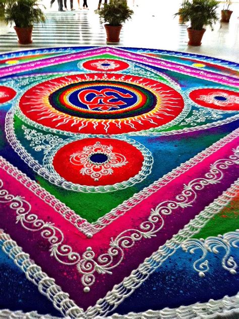 20 Colorful Rangoli Ideas To Bring Prosperity This Diwali 2018 Delhi Darshan Delhi