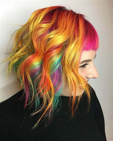 20 Layered Rainbow Hair Nestorflynn