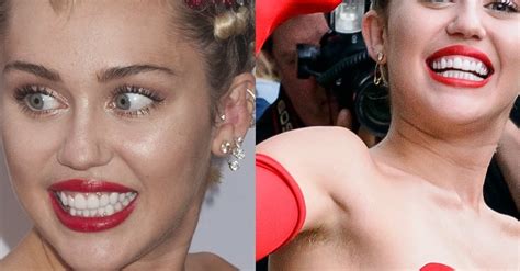 Miley Cyrus Lets Armpit Hair Hang Loose At Amfar Inspiration Gala