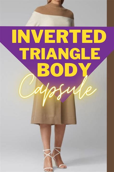 inverted triangle body shape capsule wardrobe inverted triangle body triangle body shape