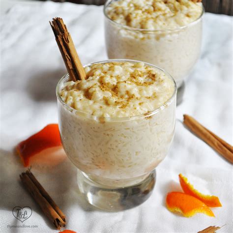 Arroz Con Leche Mexican Rice Pudding Thyme And Love