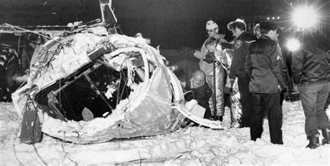 Crash Of A Learjet 25 In Anchorage 5 Killed Bureau Of Aircraft Accidents Archives