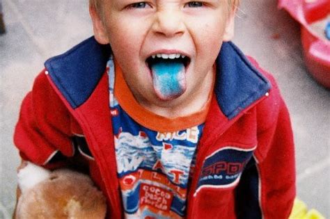 The Boy With The Blue Tongue When Jelke Finished A Lolly T Flickr