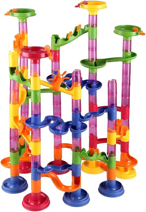 Marble Run Game Race Creative Construction Marbles Games Toys Rail