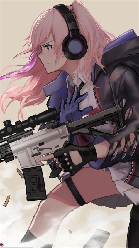 Anime Girl Sniper Hd Wallpapers Wallpaper Cave