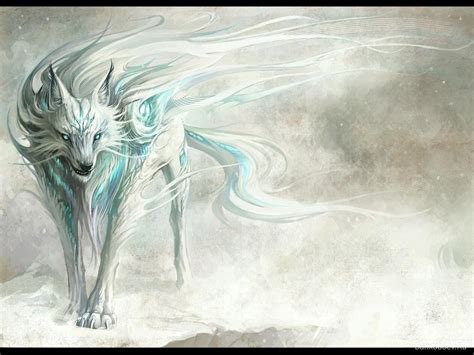 Elemental Wolf Wallpapers Wallpaper Cave