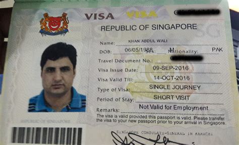 All applications must be submitted through an appointed travel agent. Singapore Visa | Documents required - Embassy n Visa