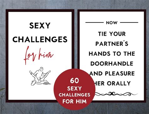 Sex Game 120 Sex Challenges Printable Kinky Game For Couples Etsy Uk