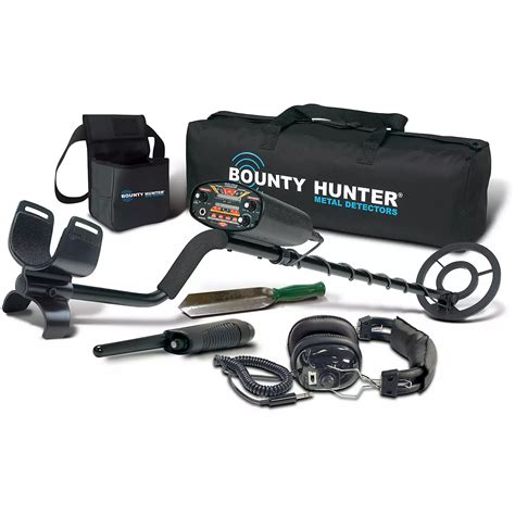 Bounty Hunter Land Star Metal Detector Set Academy