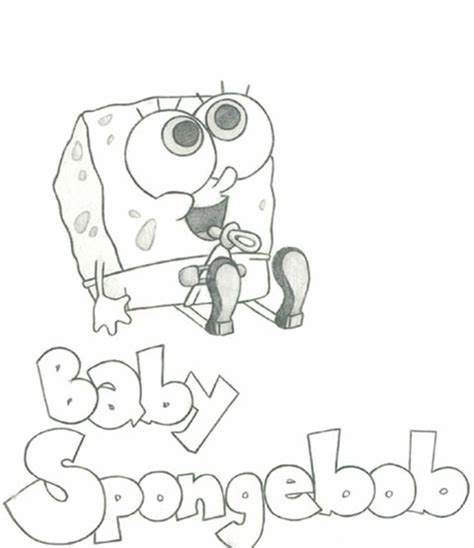 Baby Spongebob Drawing At Getdrawings Free Download