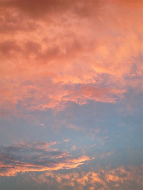 Lovely Pink Clouds At Sunset Pastel Sky Pastel Sunset