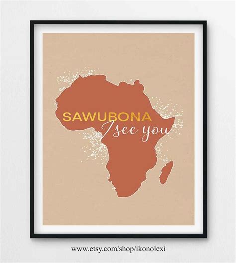 Africa Map Wall Art Set Of 3 Prints Downloadable Posters Etsy