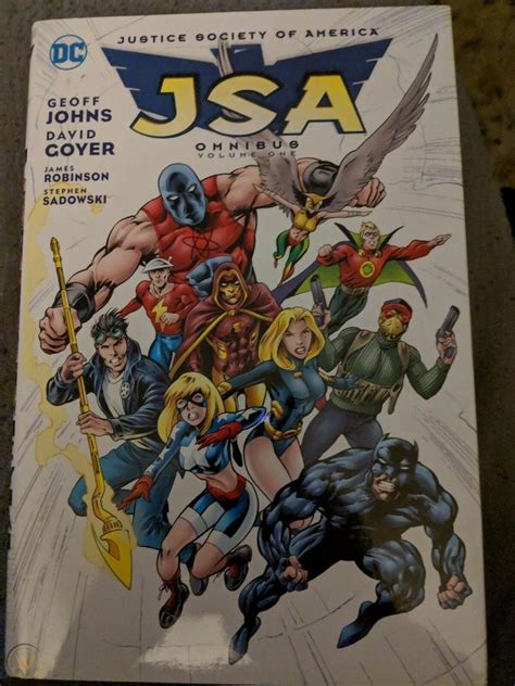 Jsa Hc Omnibus Volume 1dc Comics Geoff Johns 1979777409