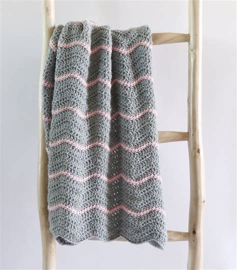 Daisy Farm Crafts Ripple Baby Blanket Pattern Crochet Ripple