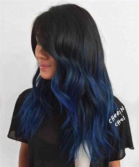 40 Fairy Like Blue Ombre Hairstyles Blue Ombre Hair Hair Color For