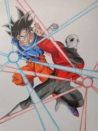 Mui goku, at the end of dragon ball super, can(give or take a few million) destroy 19.2 million goku is high multiversal in all stats(took hits from jiren, who has comparable strength and so moro arc ui goku vs gogeta blue would go to ui goku because goku had much more ease. Dessin : Son Gokū (Kakarotto) Migatte no Gokui vs Jiren ...