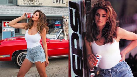 Look Cindy Crawford Recreated Her Iconic Pepsi Ad