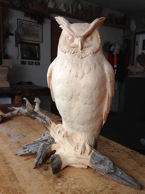 Free Owl Wood Carving Patterns This Tutorial Is A Real Feather In The