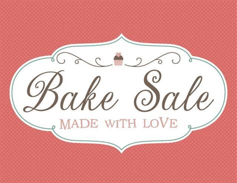 Pics Photos Free Printable Labels For Bake Sale Goodies Bake Sale