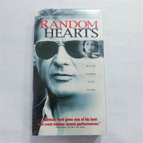 RANDOM HEARTS VHS Harrison Ford Kristin Scott Thomas 7 00 PicClick