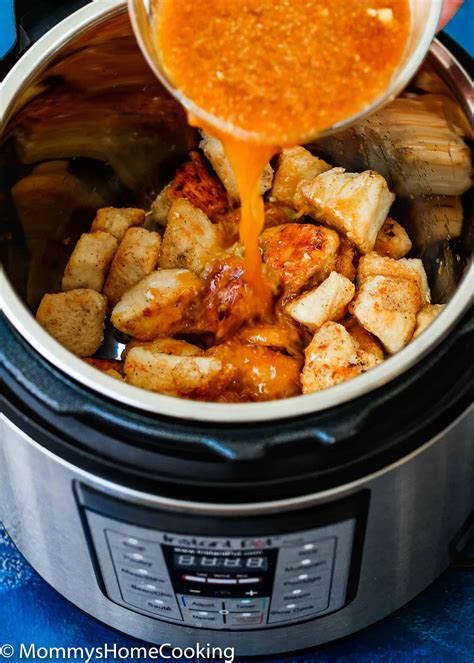 Easy Instant Pot Orange Chicken Mommys Home Cooking
