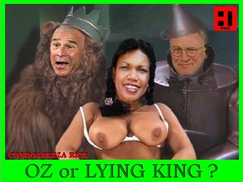 Post 1715724 Condoleezza Rice Cowardly Lion Dick Cheney Dorothy Gale