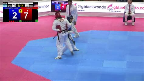 World Para Taekwando Championships Mat 1 Youtube