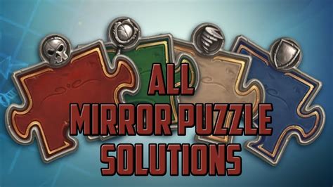 To pass thorugh you have to choose south direction when it. Mirror Puzzle Solutions - Hearthstone Puzzle Labs - YouTube