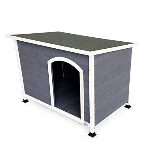 Buy A 4 Pet Outdoor Wooden Dog House With Hingesraised Feetopenable