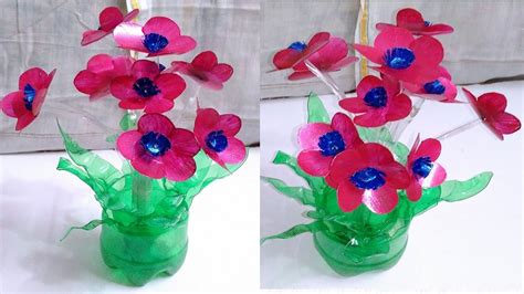 Famous Inspiration Plastic Bottle Flowers Popular Ideas
