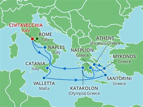 14 Day Italys Amalfi Coast And Greek Isles Rome Stay On Wmph Value