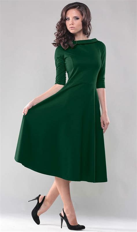 Https://wstravely.com/outfit/green Dress Winter Outfit
