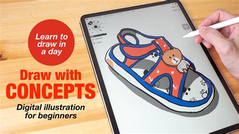 Draw With Concepts App Basic Digital Illustration For Beginners Teoh