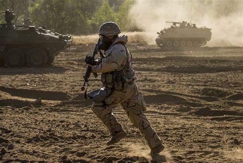 Combat Engineers Breach Through Enemy Territory To Gain Ground