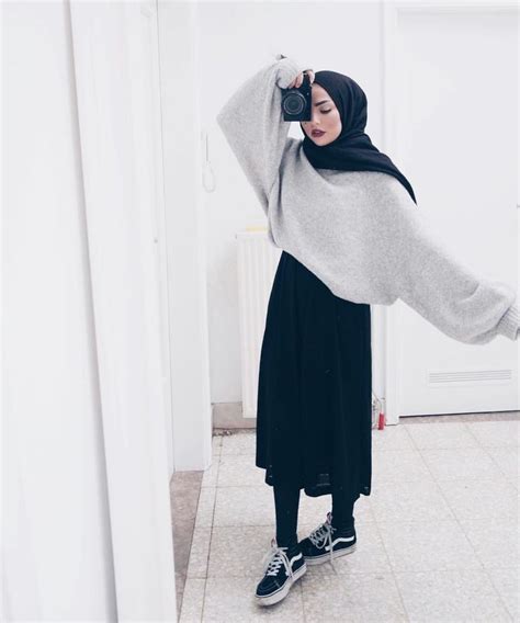 23 Inspirasi Fashion Muslimah Casual Ragam Muslim