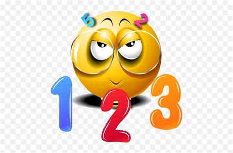 Learn Digits Funny Numbers Numbers Smiley Emojibodybuilder Emoticon