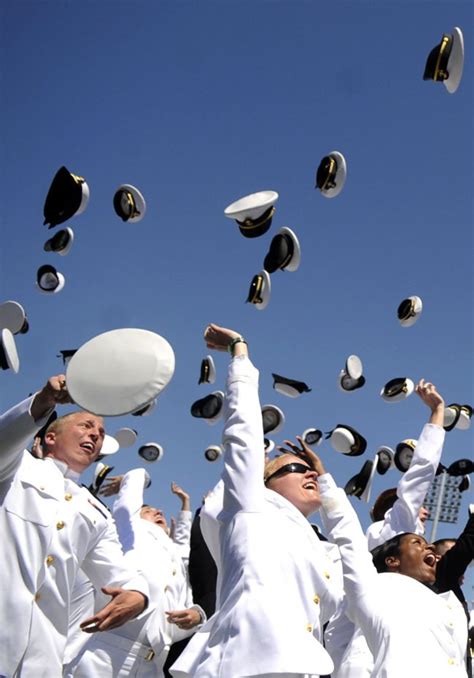 Photo Us Naval Academy Graduation In Annapolis Maryland