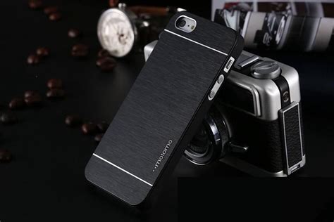 Slim Brushed Metal Alloy Aluminium Hard Case Cover For Iphone 5 5s