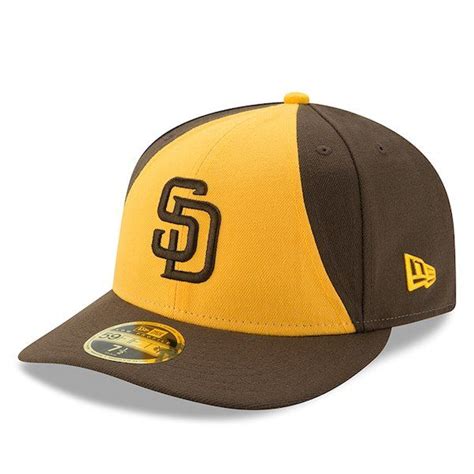 Mens San Diego Padres New Era Brown 2017 Authentic Collection On Field