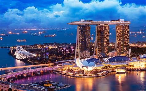 Malaysia has a number of cities that are eligible for a nice city trip. Marina Bay Sands, Bayfront Ave, Singapore - Dunham Bush