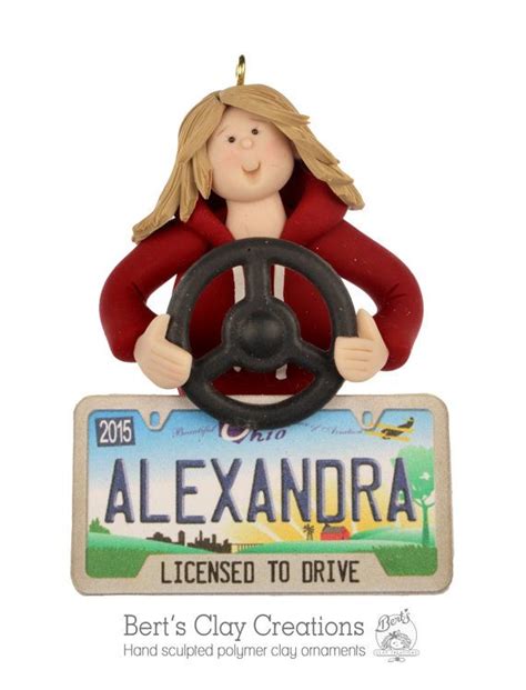 New Driver Ornament Choose Your State Teenage Milestone Etsy